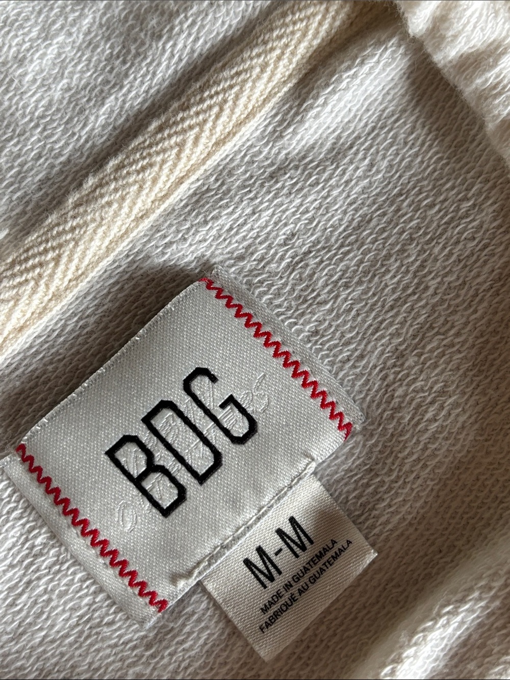 BDG CROPPED ZIP FRONT HOODIE - Picture 5 of 6